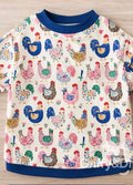 Chicken Print Dog Shirt